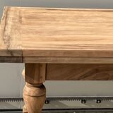 Extendable stripped farmhouse table 300 cm