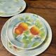 Service 10 plates and 14 sub-plates St Clement