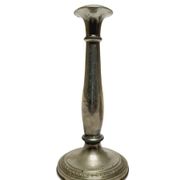 Eclectic gilloched candlestick, 1900s