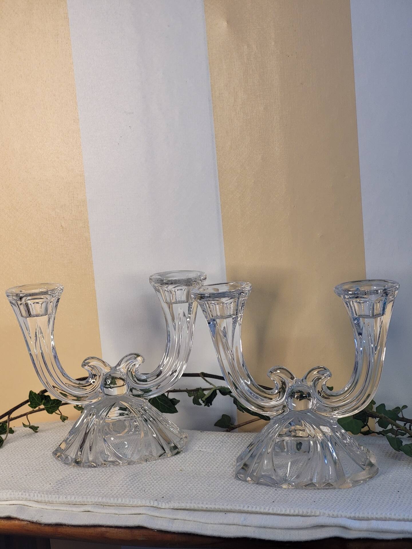 Bougeoirs art deco