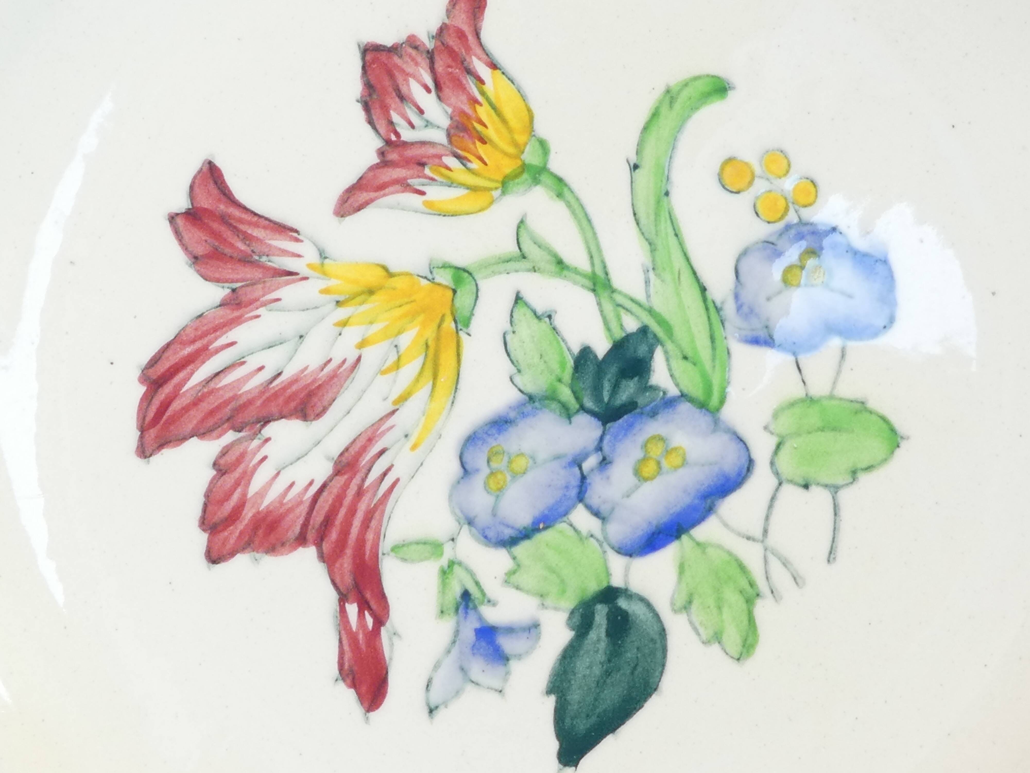 6 flat plates Longwy model Marseille