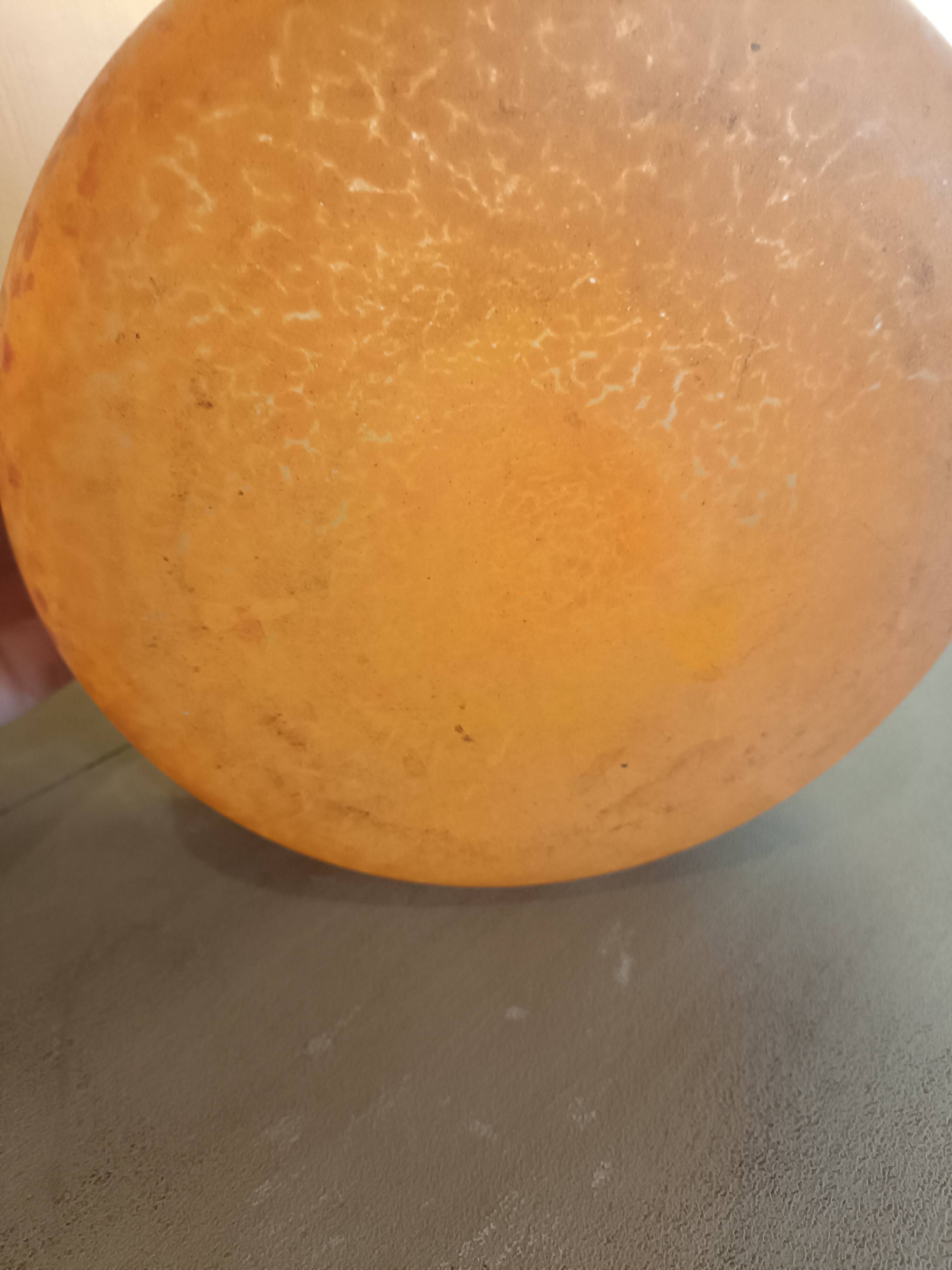 Delatte Nancy glass paste fruit bowl