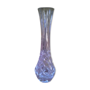 Vase en cristal taillé