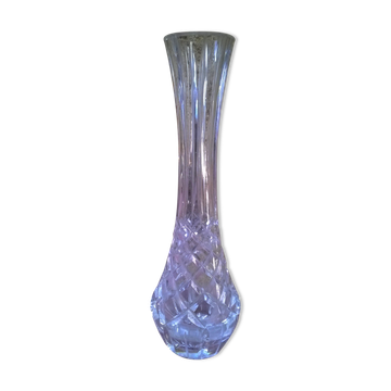 Bohemian crystal vase