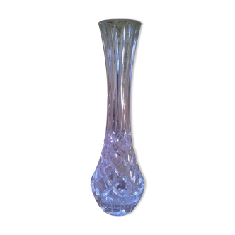 Vase en cristal taillé de bohême