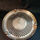 Silver metal table mat signed Saint Hilaire