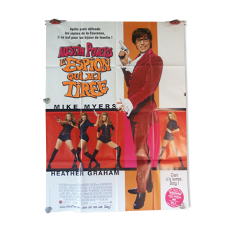 Austin powers 160 x 120 original folded poster