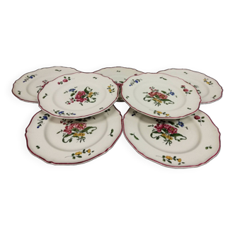 Service Assiettes Vieux Saint Amand 1713 France