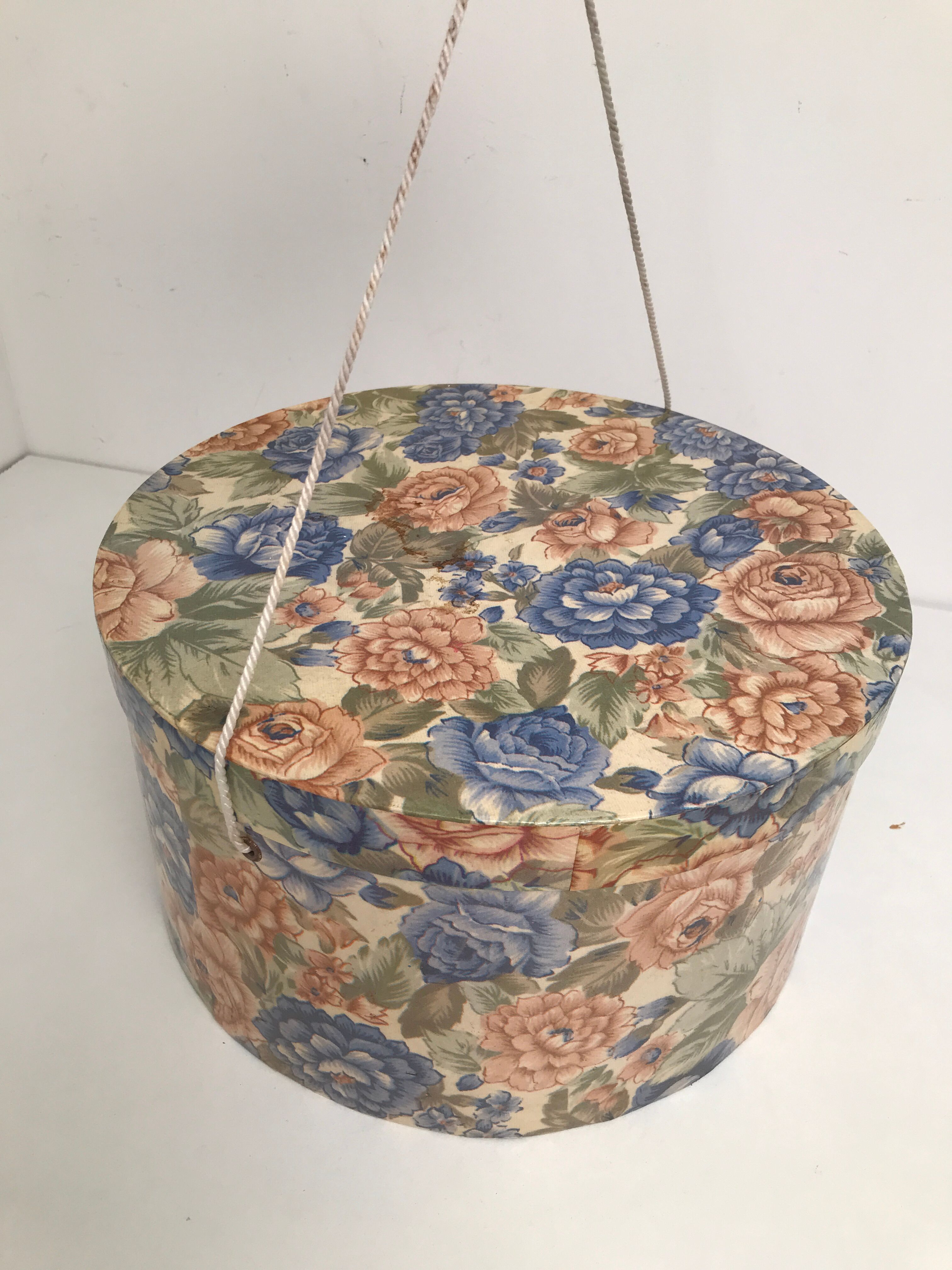Vintage hat box