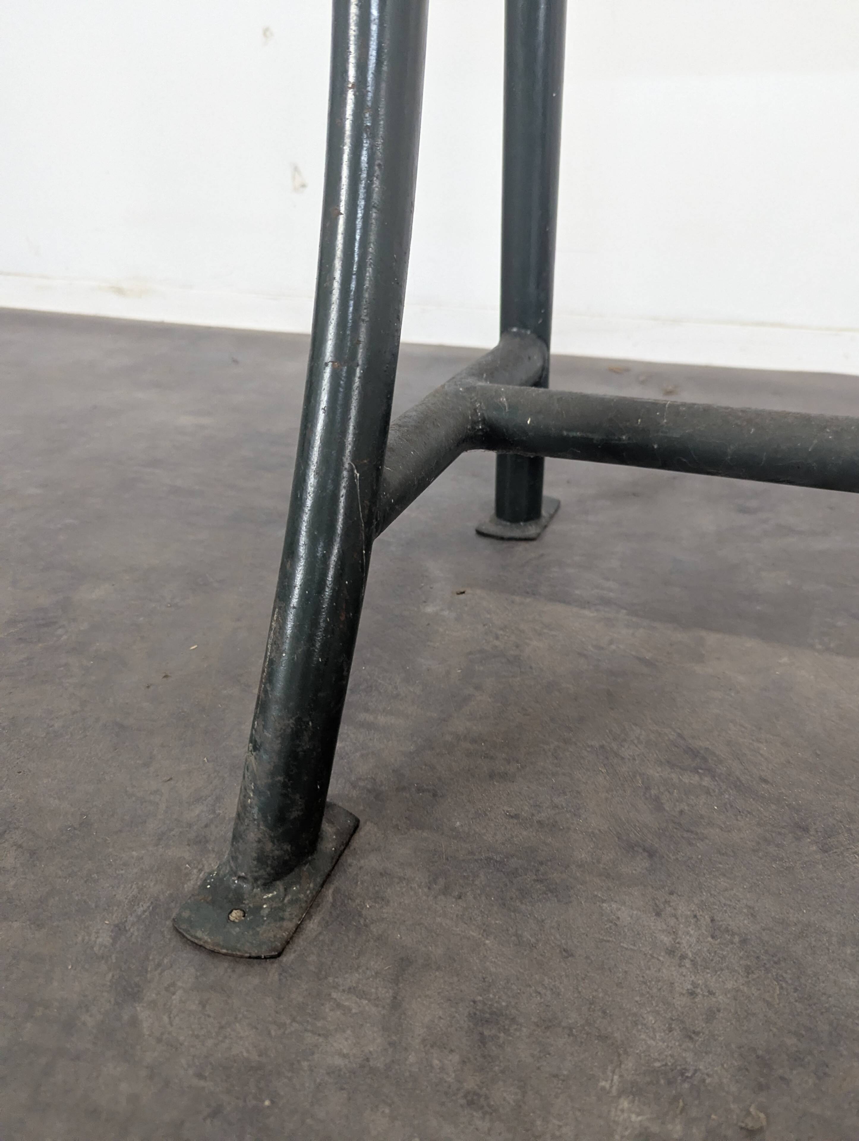 Vintage school desk from the 1960s