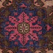 Vintage Turkish rug from Oushak, hand-woven 135x220 cm