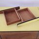 Table en formica jaune