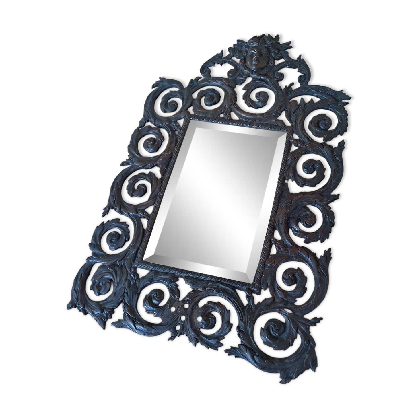 Miroir en bronze