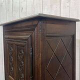 Bonnetière rustique en chêne 19ème