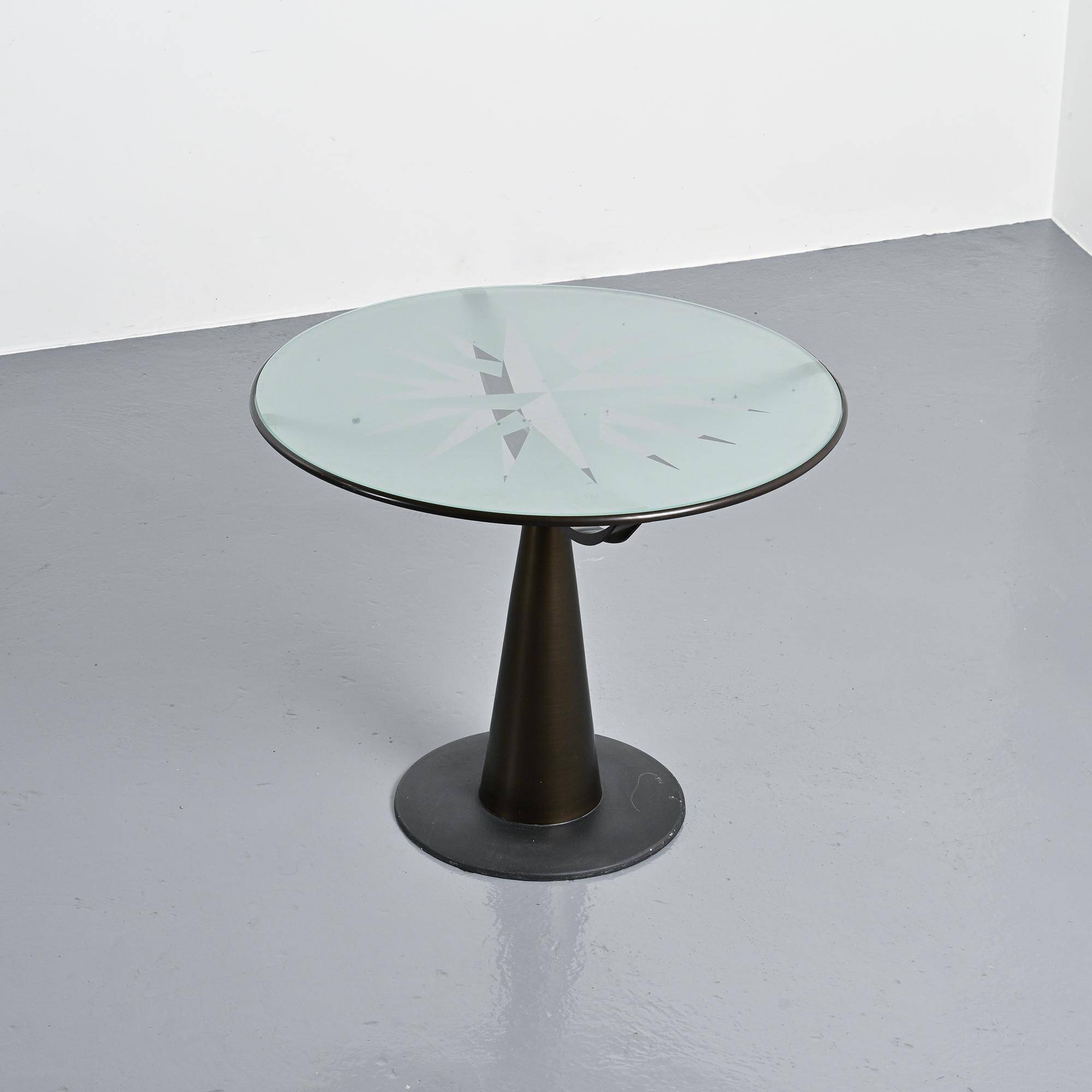 Astrolabe table by Oscar Tusquets for Aleph-Driade, Italy, 1980s