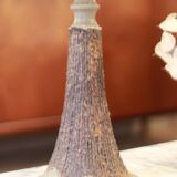 Lampe brutaliste en céramique