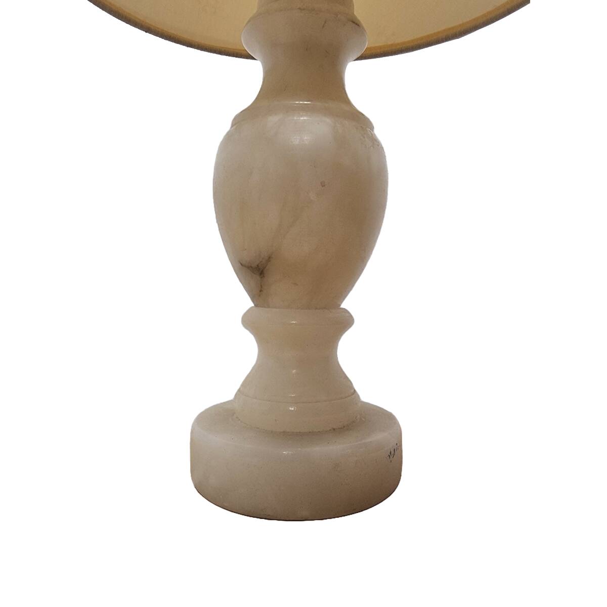 Lampe de table espagnole vintage en albâtre, des années 1970/80