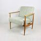 Vintage Danish Light Green Armchair, 1970s