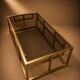 Brass table by J. Lefevre, circa 1970.