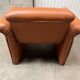 Paire fauteuils cuir design italien