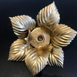 Wall light or ceiling golden leaves