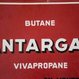 Antargaz emailed plate
