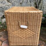 Vintage wicker chest