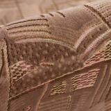 MK11213 Three-seater rosewood sofa