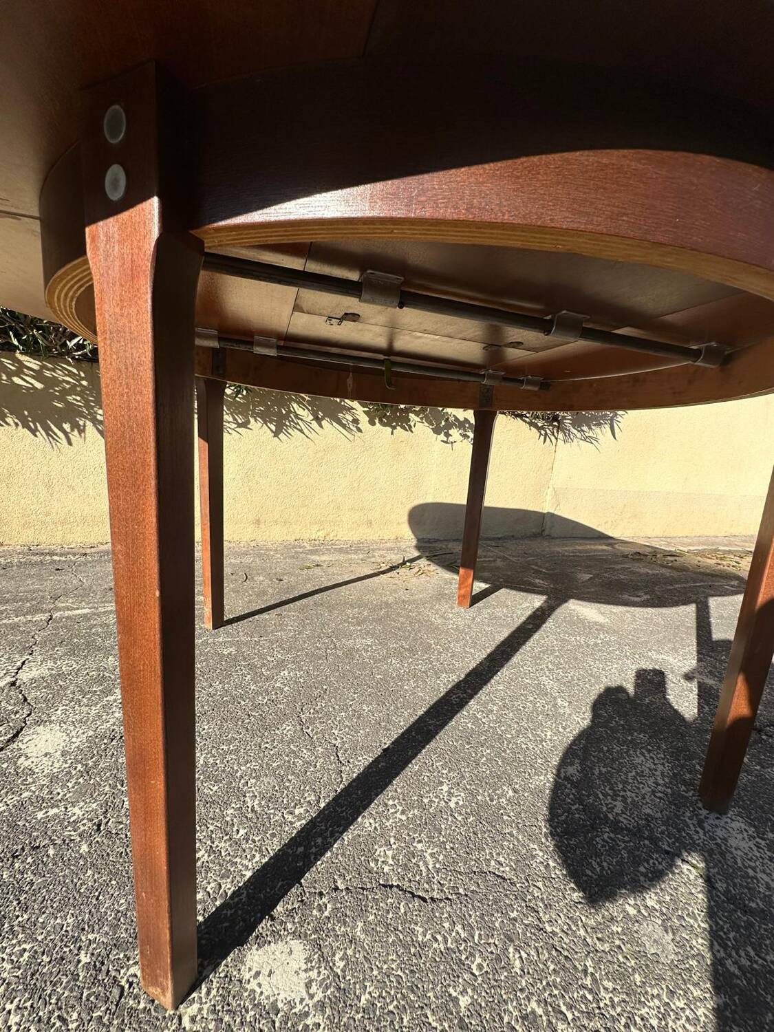 Danish Scandinavian dining table from the 60s/70s by LB Kofod Larsen.