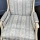 Paire de bergères fauteuils ancien style louis xvi vintage