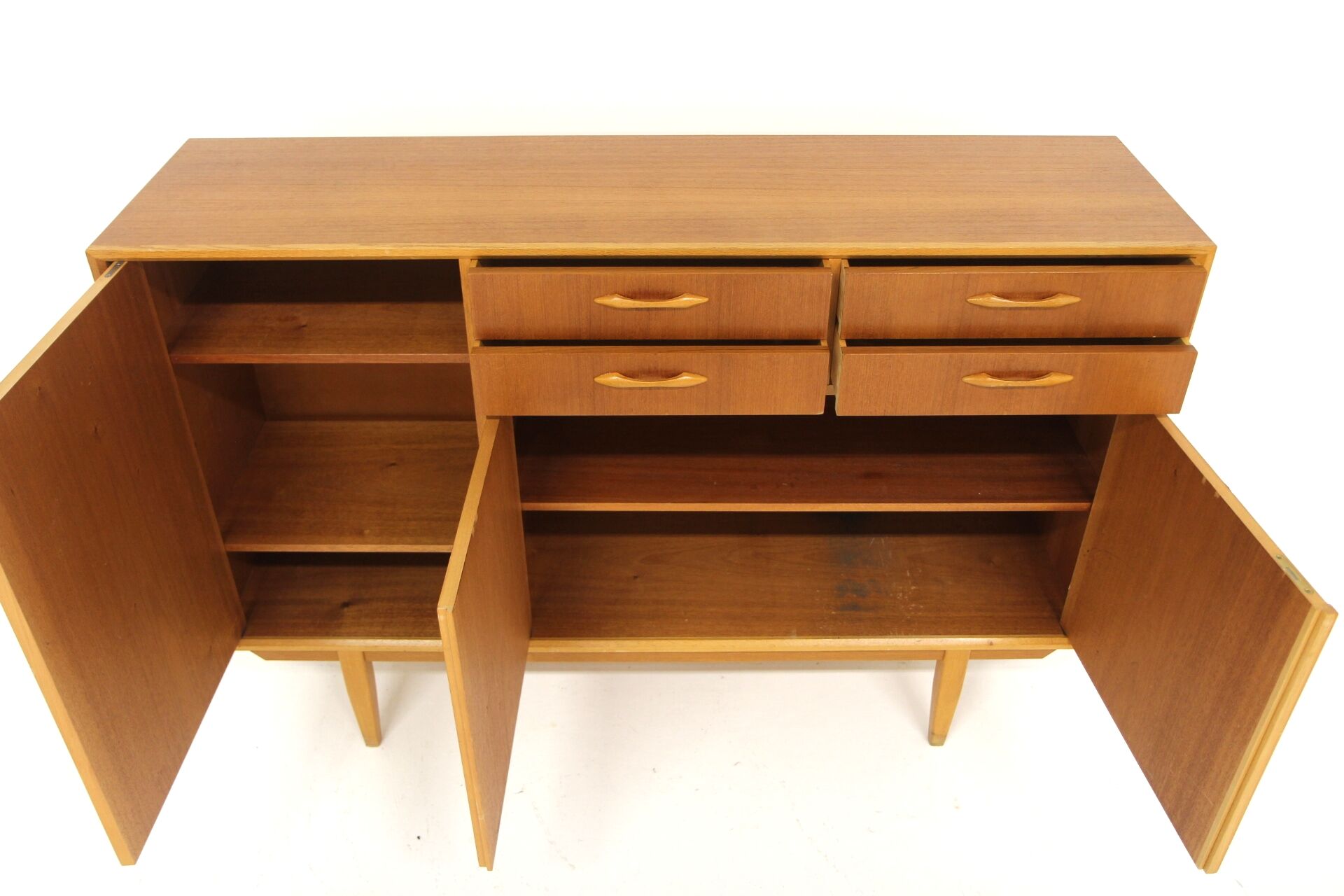 Scandinavian teak sideboard, Sweden, 1960.