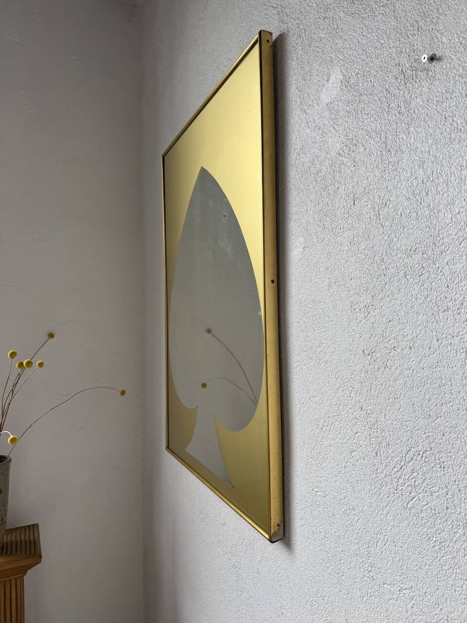 "Spike" mirror, 1970s design