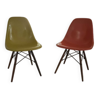 Original Eames DSW chairs