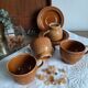Vintage cups and saucers Pagnossin
