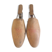 Paire d'embauchoir Roa vintage  en bois, taille 40/42