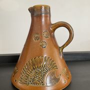 Cruche vintage en céramique des années 70