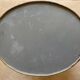Lacquered sheet metal paper basket
