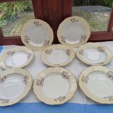 8 hollow plates L'Amandinoise