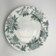 6 old flat plates in iron earth Anémones St Amand