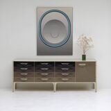 Modern Space Age DF2000 Sideboard by Raymond Loewy for Doubinsky Frères, 1968