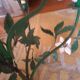 Applique decor de fleurs en métal