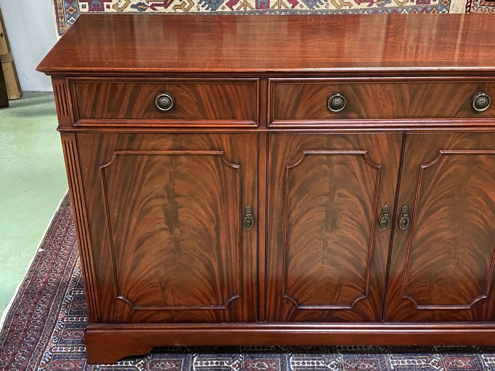 English mahogany line - 50s