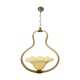 Yellow Italian Murano Glass Pendant Light