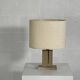 Vintage marble and brass lamp