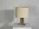 Lampe vintage en marbre et laiton
