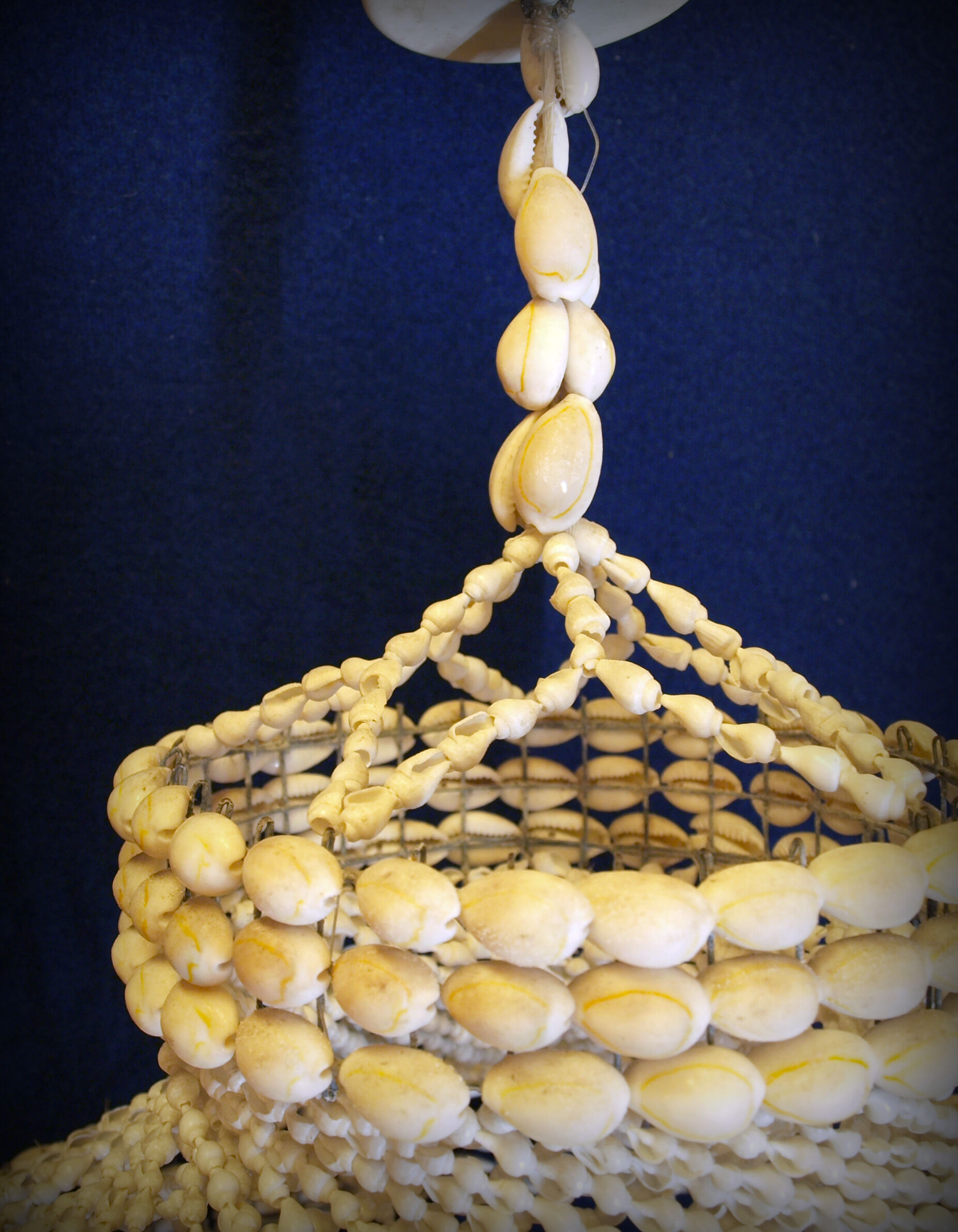 Shell chandelier Cabrias 60s