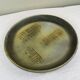 Large enamelled stoneware dish signed Tournay