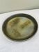 Large enamelled stoneware dish signed Tournay