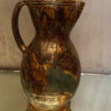 Pitcher in La Borne stoneware signed Lucien Talbot
