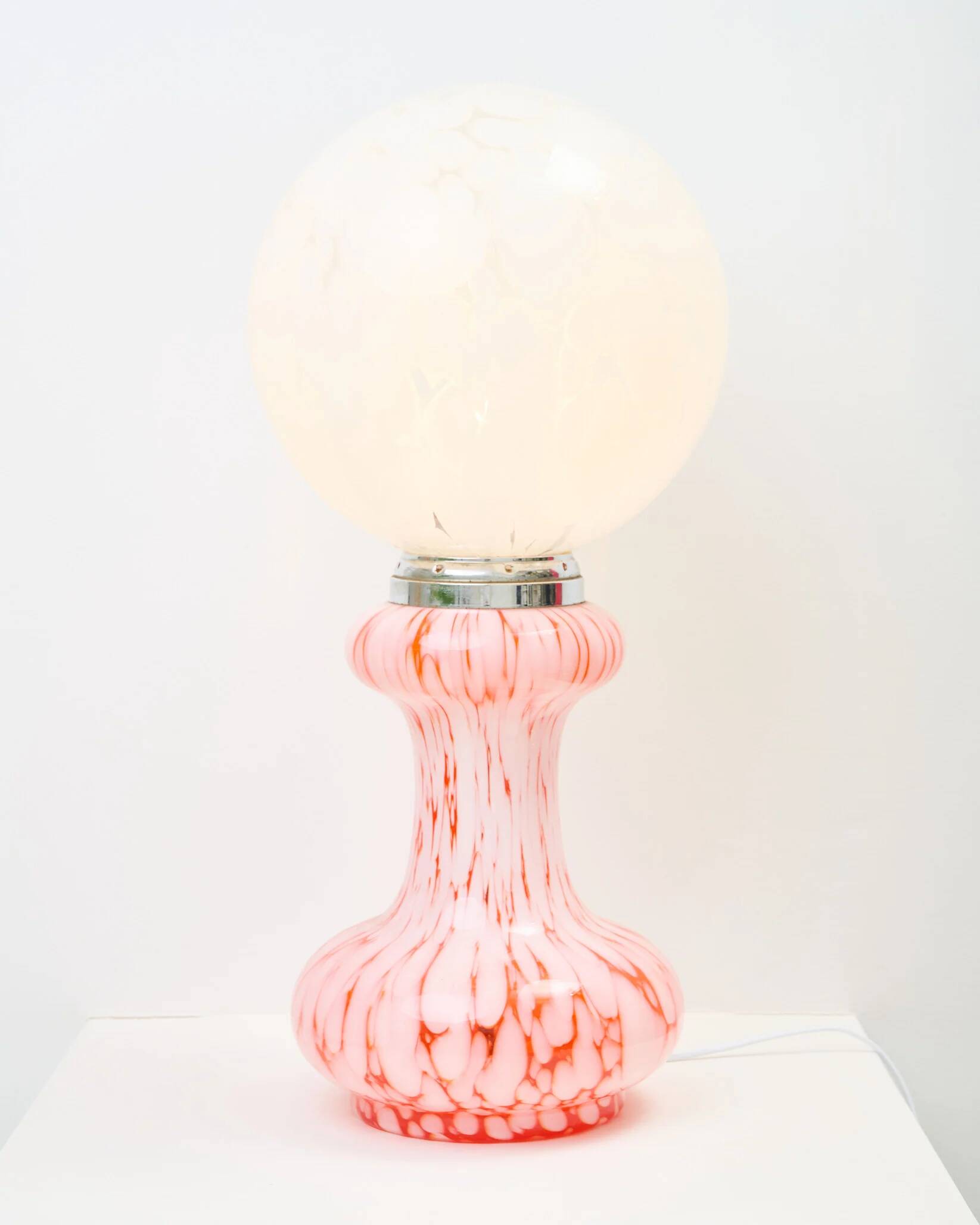 Lampe en verre de Murano, Mazzega, 1960-1970